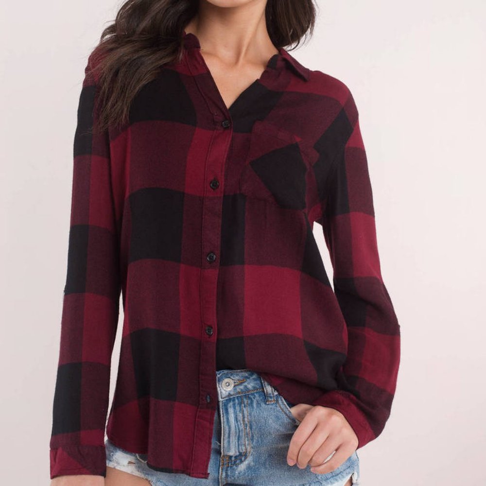 Thread & Supply Button Down Top Size M